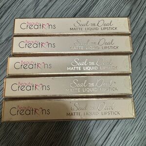 Beauty Creations Matte Liquid Lipstick Set - 5